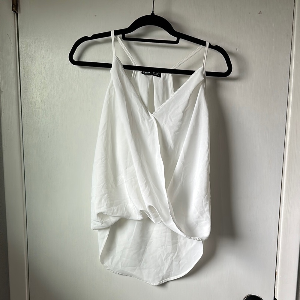 Set of 3 Women’s Tops: White, Navy, and Black
